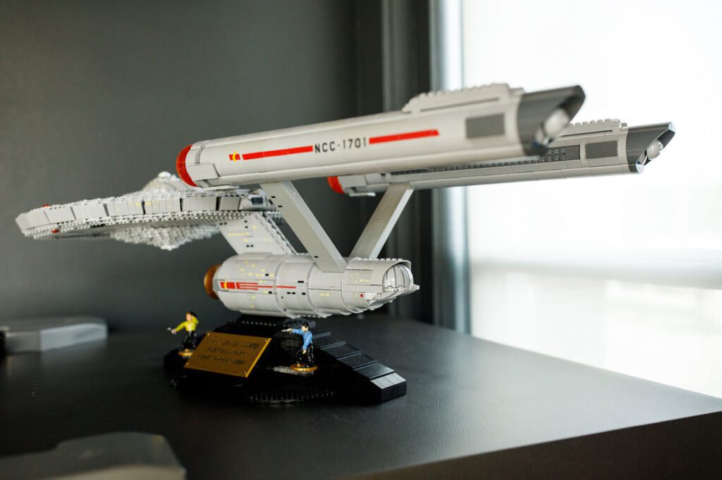 New York Ave Downtown DeLand Office Star Trek Lego Set