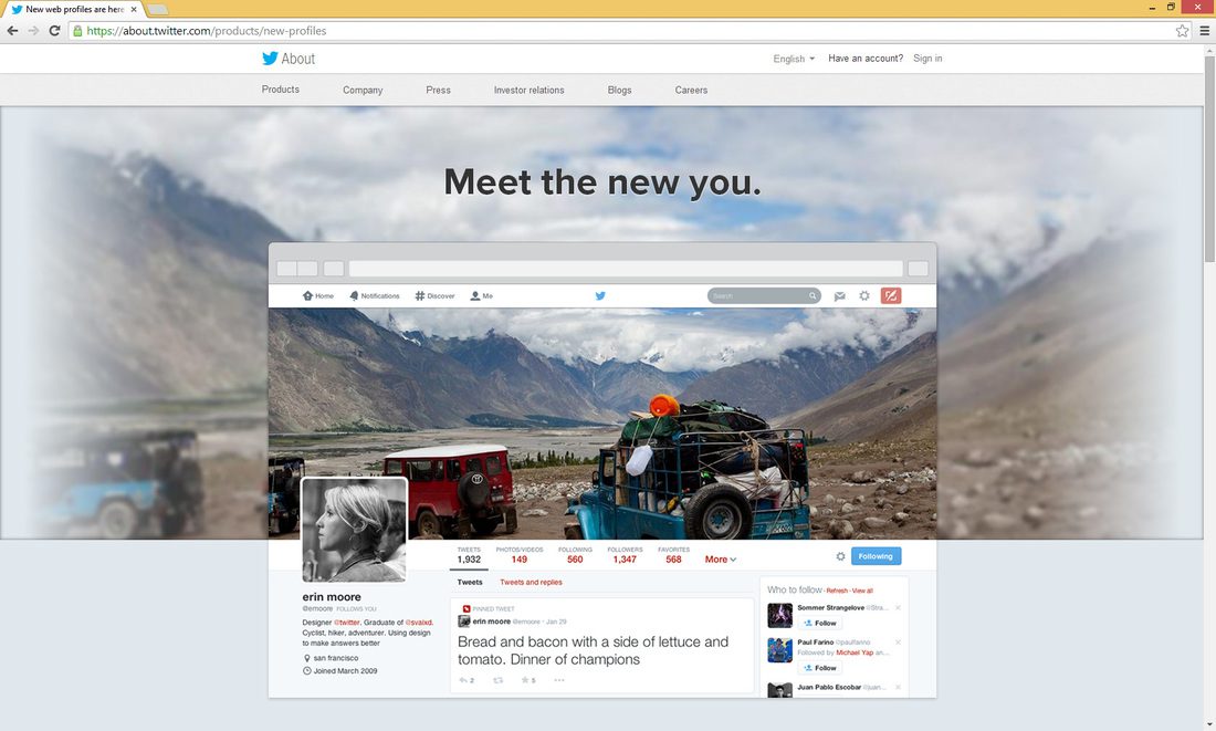 Twitter's Redesign